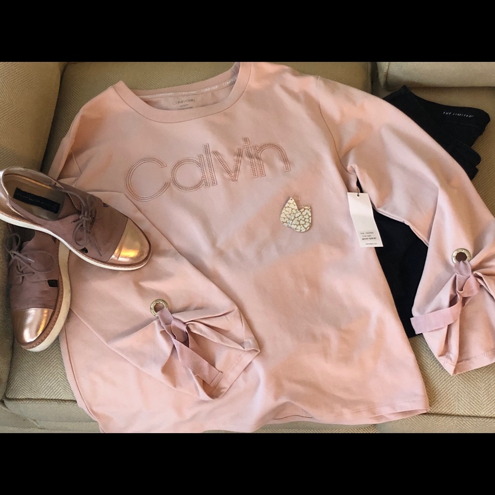 Calvin Klein Casual Blush Sweatshirt